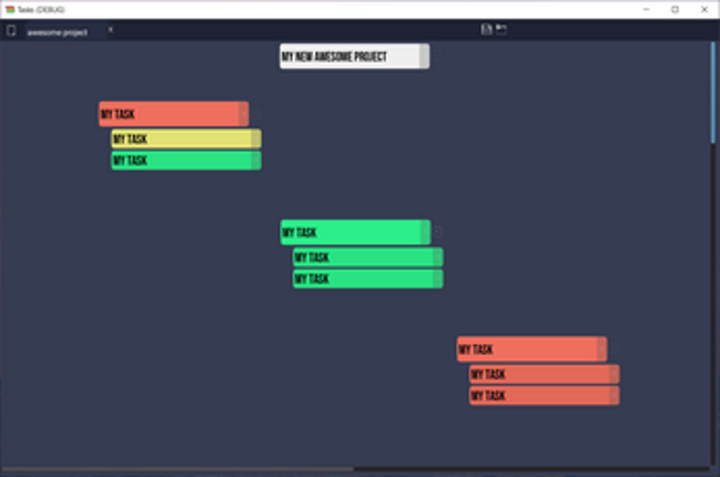 Tasks screenshot