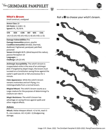 The Grimdark Pamphlet (5e) screenshot