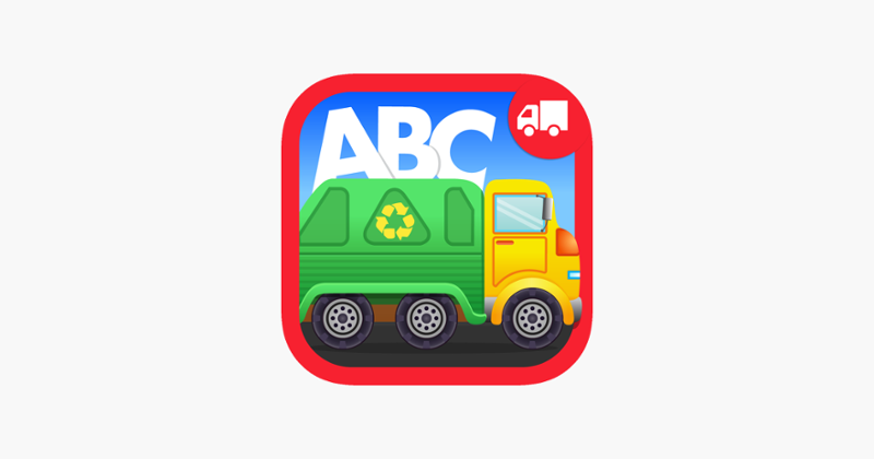 ABC Garbage Truck Free - an alphabet fun game for preschool kids learning ABCs and love Trucks and Things That Go Image