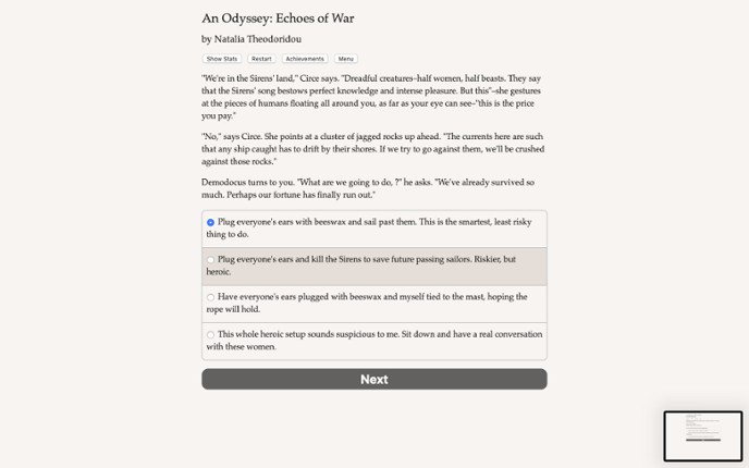 An Odyssey: Echoes of War screenshot