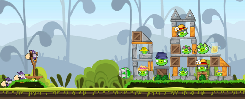 Angry Birds Nabbit's Raid screenshot