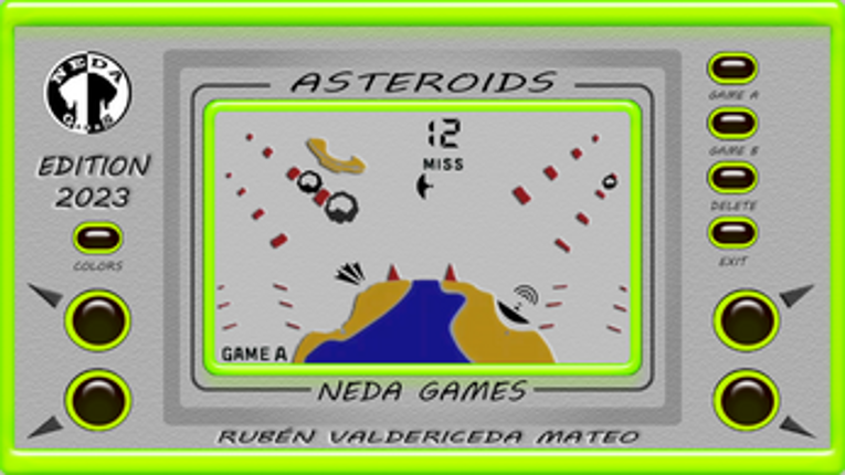 Asteroides screenshot