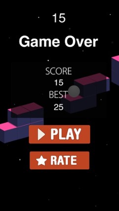 Ball Jump 100 On The Blocky Platform Pro screenshot