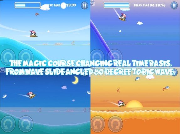 Cool Surfers 1 :Penguin Run 4 Finding Marine Subway 2 Free screenshot