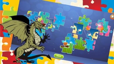 Fantastic Monster And Beasts Cartoon Jigsaw Puzzle Image