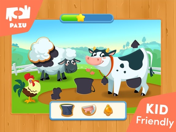 Farm Games For Kids & Toddlers screenshot