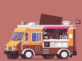 Food And Drink Trucks Memory Image