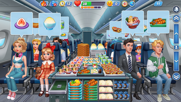 Cooking Go® Airplane Game screenshot
