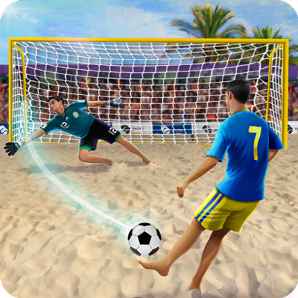 Shoot Goal - Beach Soccer Game Image