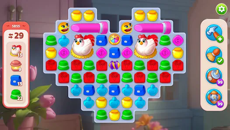 Dream Makeover - Match 3 Games screenshot