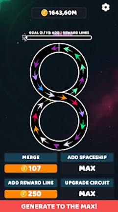 Galactic Merge Idle Image