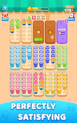Coffee Color Stack screenshot