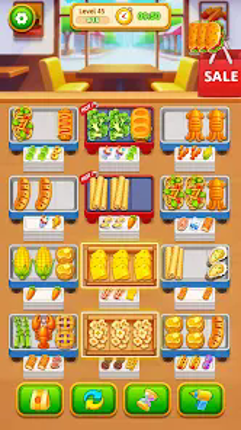 Grill Sort - Food Sort Games screenshot