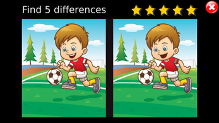 Find 5 Differences for kids FREE Image