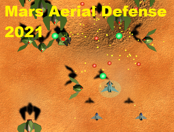 Mars Aerial Defense 2121 Game Cover