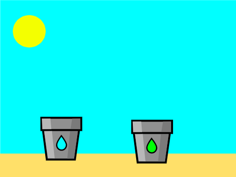 Games like Water and Acid catcher