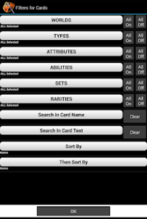 FC Buddyfight Database screenshot