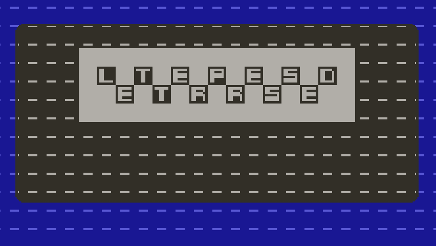 Games like Letterpressed for Playdate