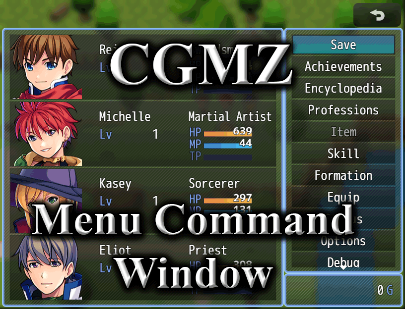 Games like [CGMZ] Menu Command Window for RPG Maker MZ