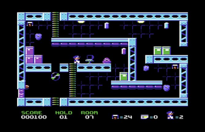 Mike Mech 2 (C64) screenshot