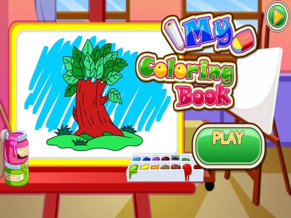 My Coloring Pages Book Game screenshot