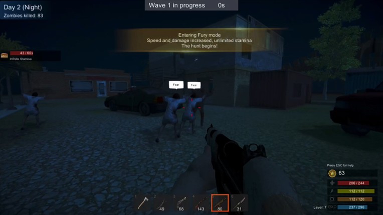 Oops! Zombie Swarm screenshot