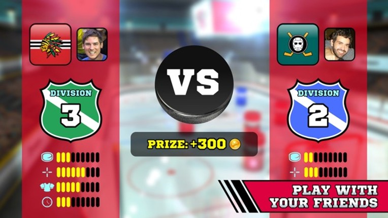 Pin Hockey - Ice Arena - Glow like a superstar air master screenshot