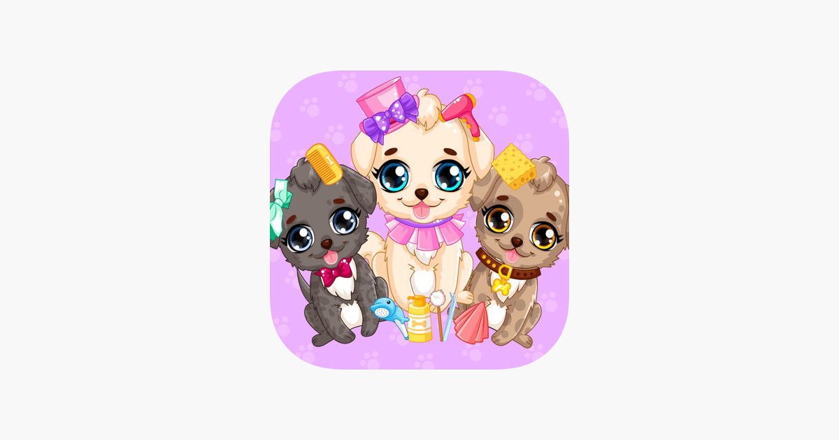 Games like Puppy makeover hair salon