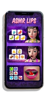Satisfying Lips! ASMR Mukbang screenshot