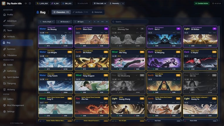 Sky Realm Idle screenshot