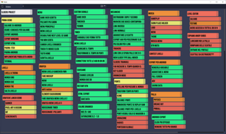 Tasks screenshot