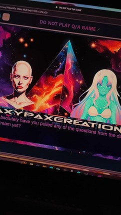 THE DO NOT PLAY Q/A GAME screenshot