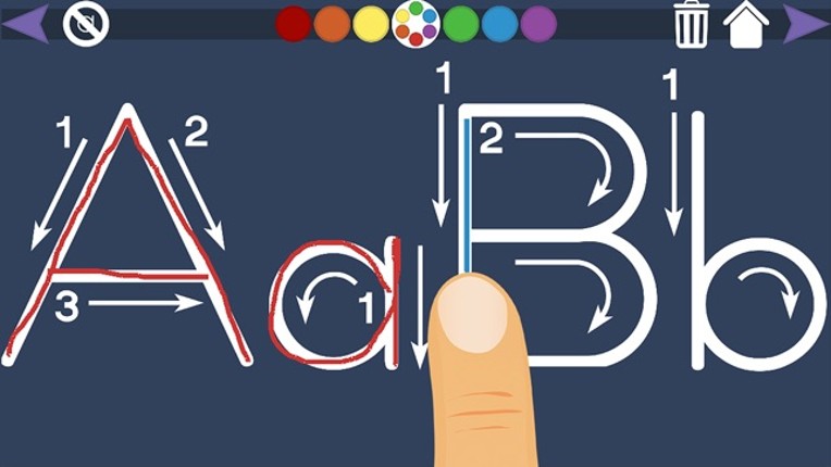 Trace Your Name - Help your children learn to read and write by tracing their own name. screenshot