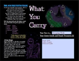 What You Carry Image