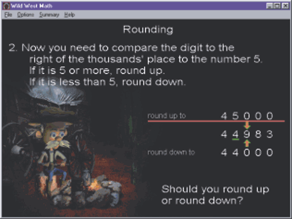 Wild West Math Image
