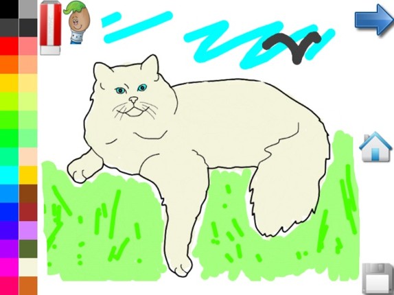 Coloring Book : Cats &amp; Kittens Image