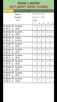 Don't Rank Cuomo screenshot