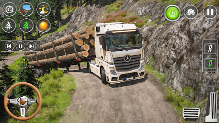 Mega Truck Driving Truck Game screenshot