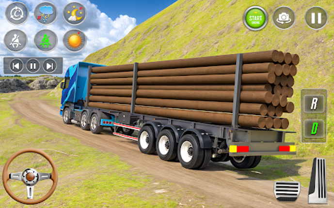 Mega Truck Driving Truck Game screenshot