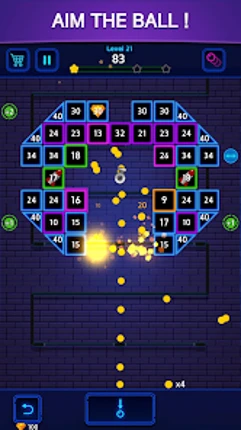 Bricks Breaker Color screenshot