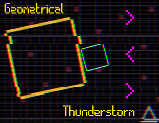 Geometrical Thunderstorm Image