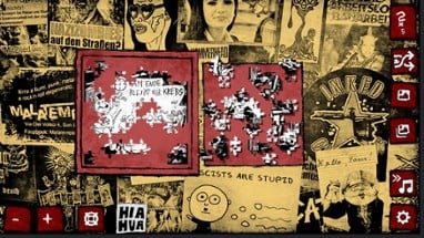 Nachkriegsratten Punk-Rock Puzzle Image