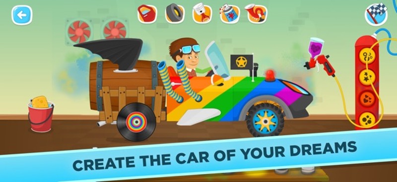 Racing for kids - cars &amp; games screenshot