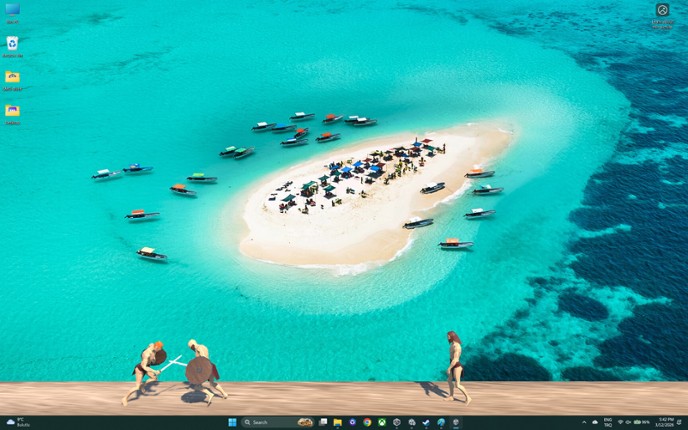 Second Monitor Gladiators Image