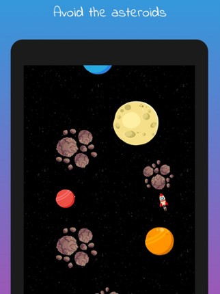 Space Game: Rocket &amp; Asteroids screenshot