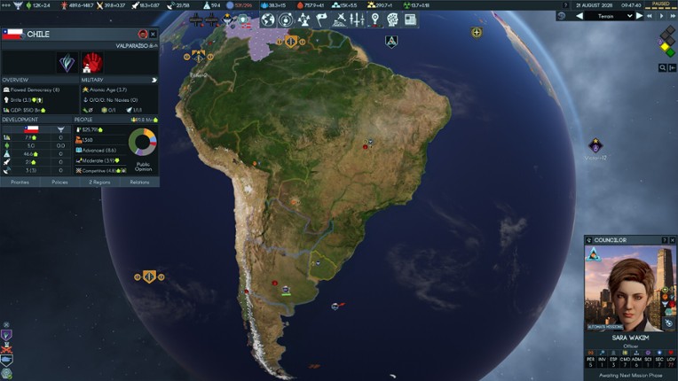 Terra Invicta screenshot