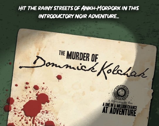 The Murder of Dommick Kolchak Game Cover