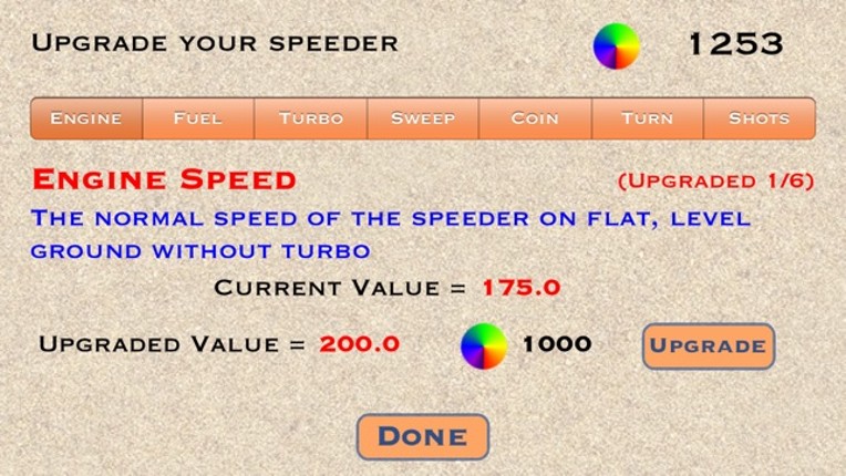 Topo Speeder screenshot