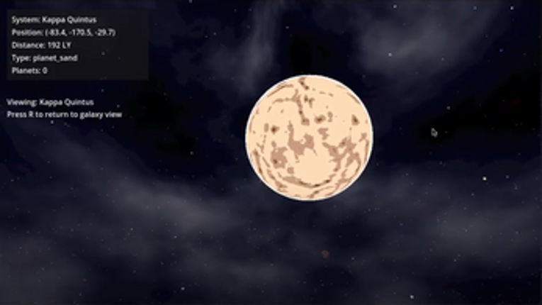 3D Galaxy Planets Space Template Image