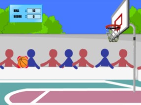 Basketball Throwing Image